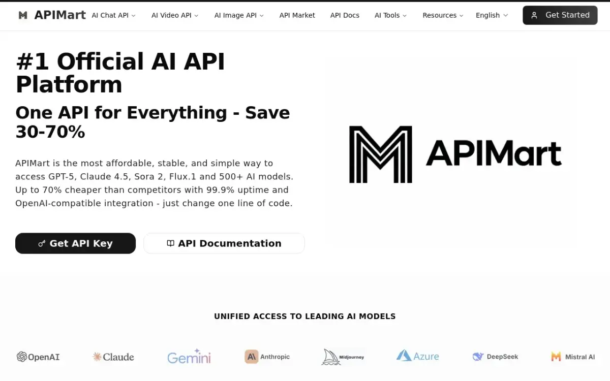 APIMart screenshot 1