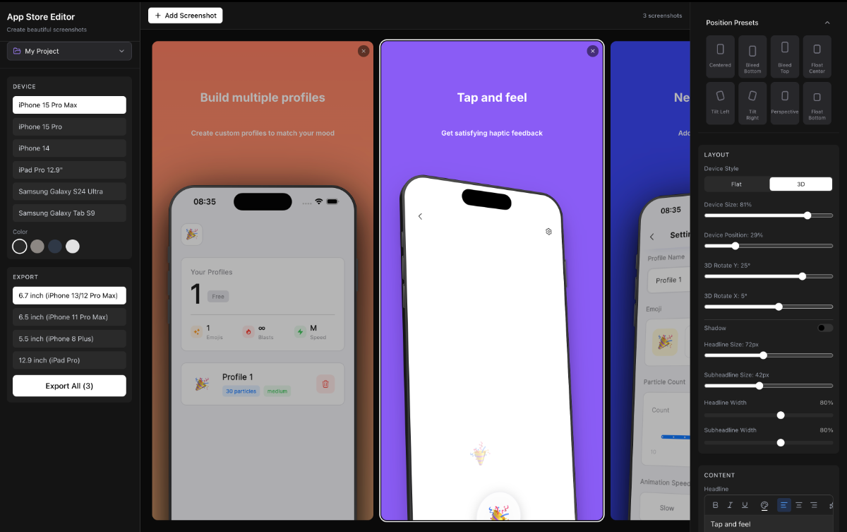 Appshots screenshot 1