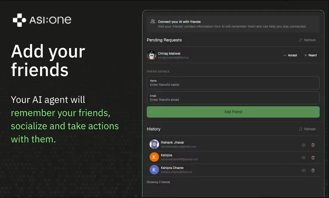 ASI One screenshot 1