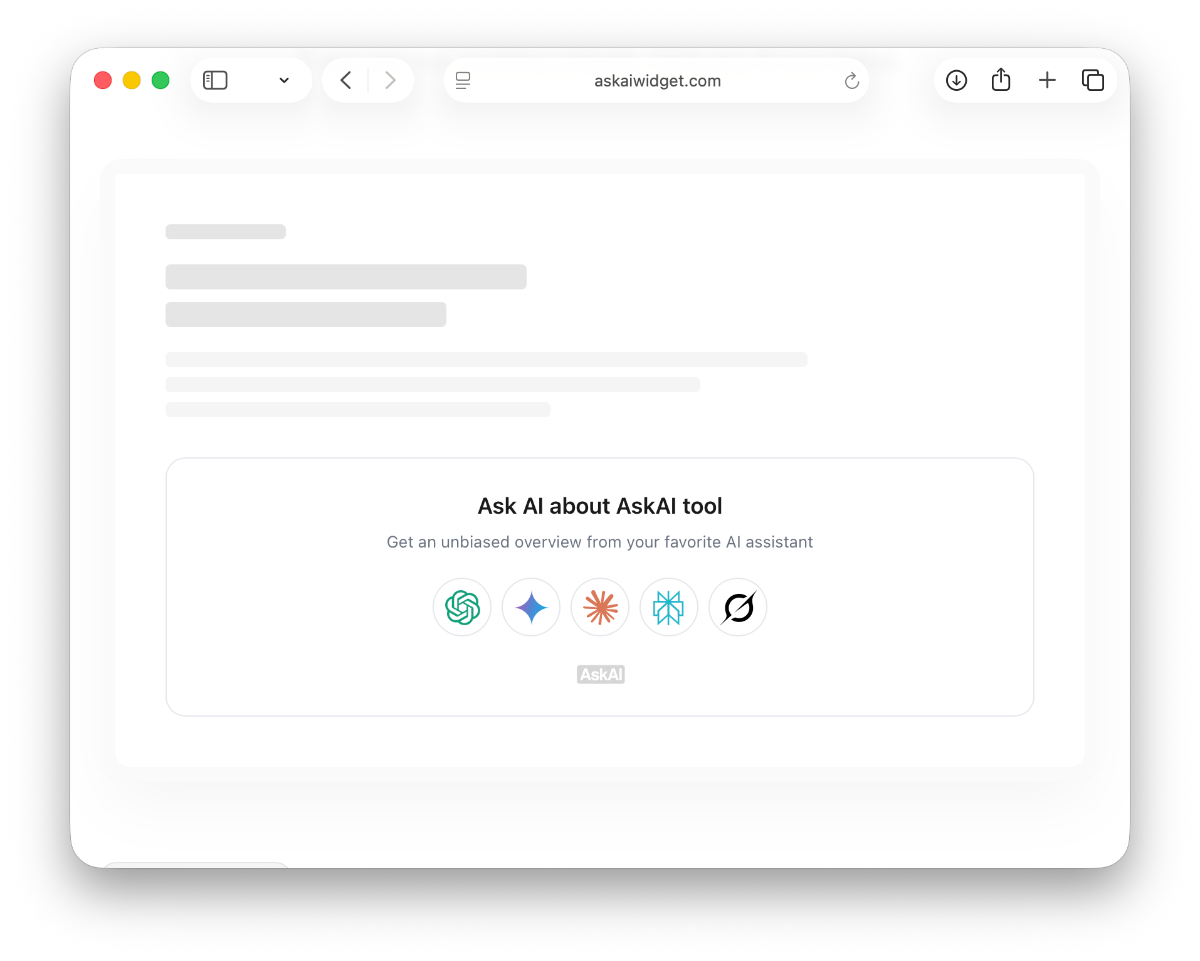 Ask AI widget image number 11