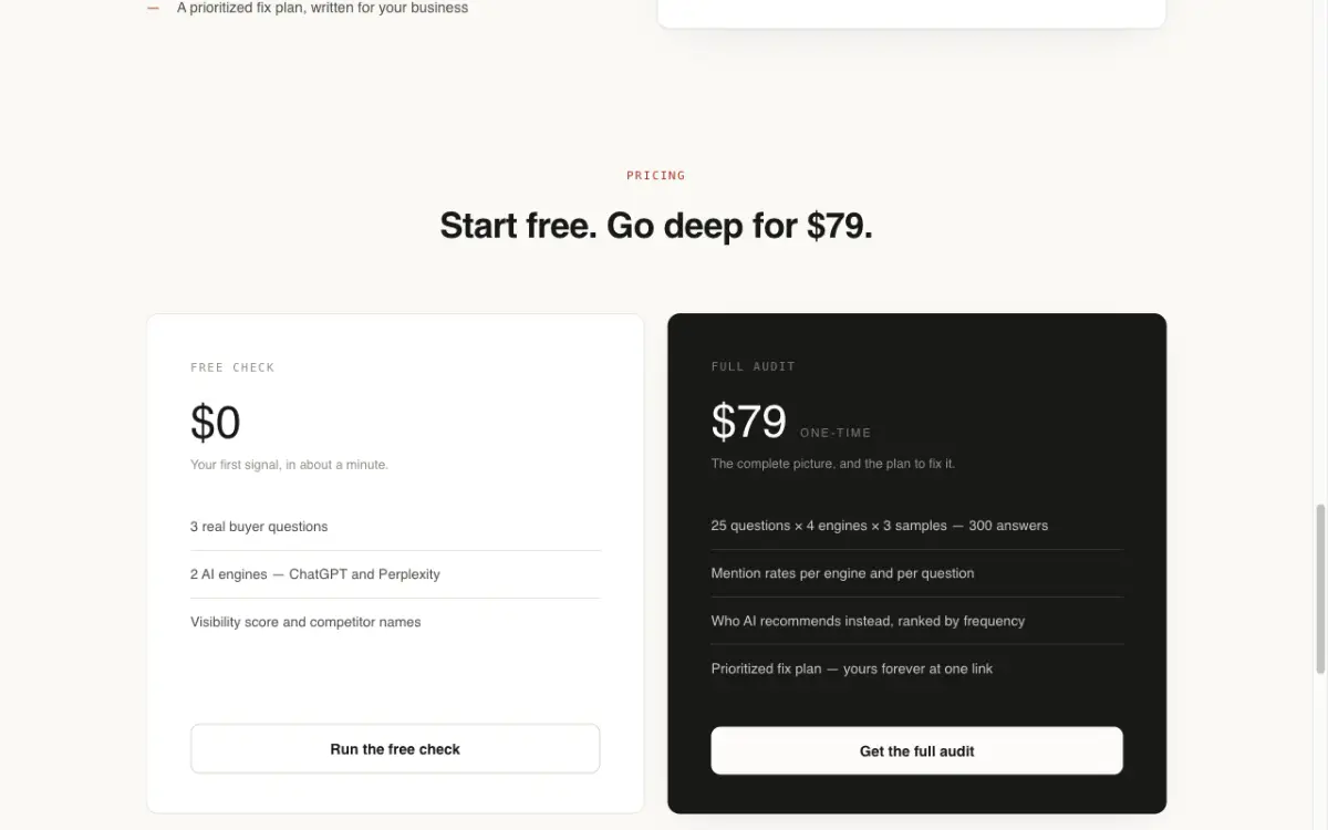 AskedAbout screenshot 1