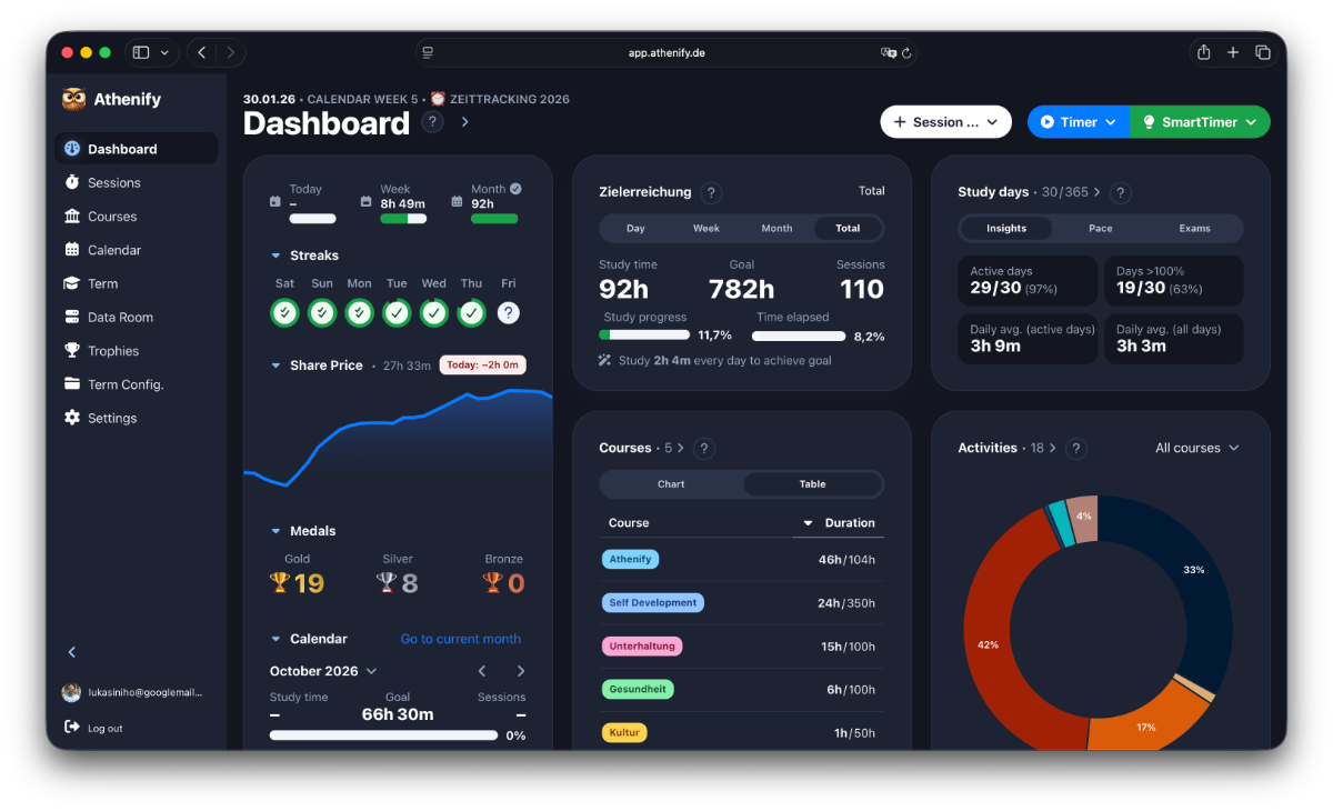 Athenify screenshot 1