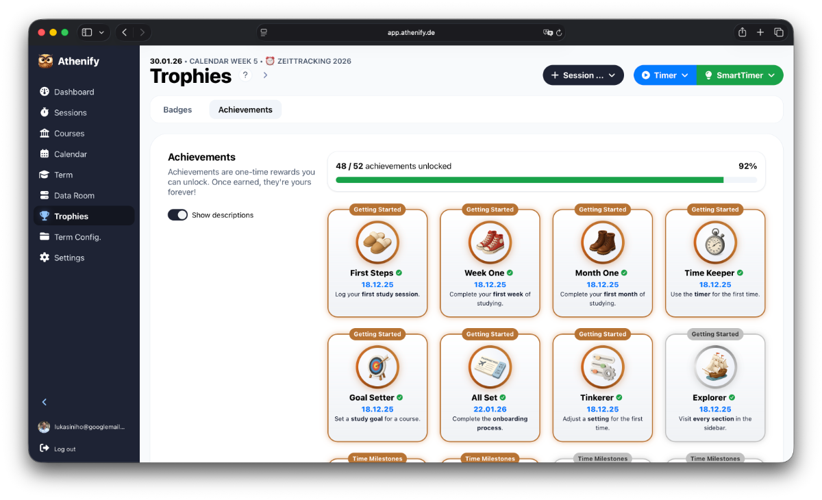 Athenify screenshot 3