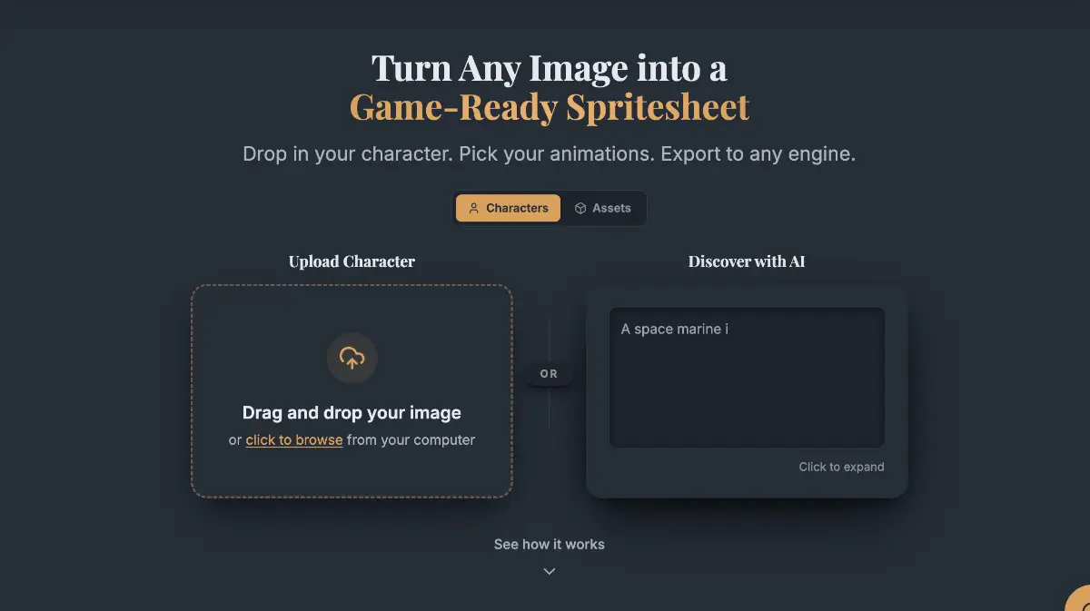 Autosprite screenshot 1