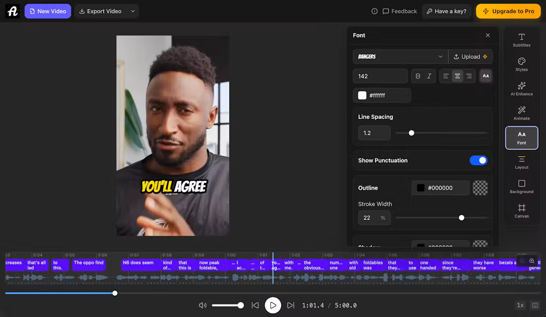 AutoSubtitles screenshot 3