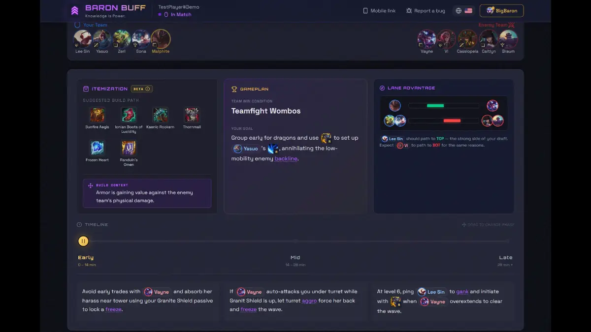 Baron Buff screenshot 2