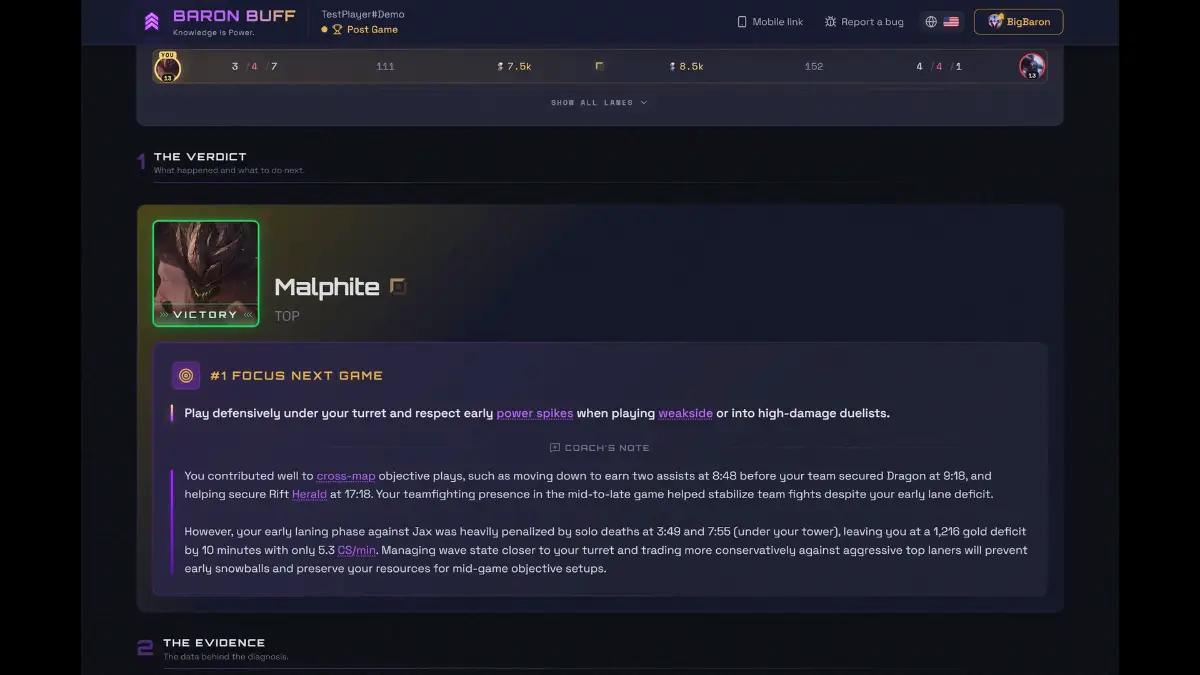 Baron Buff screenshot 3