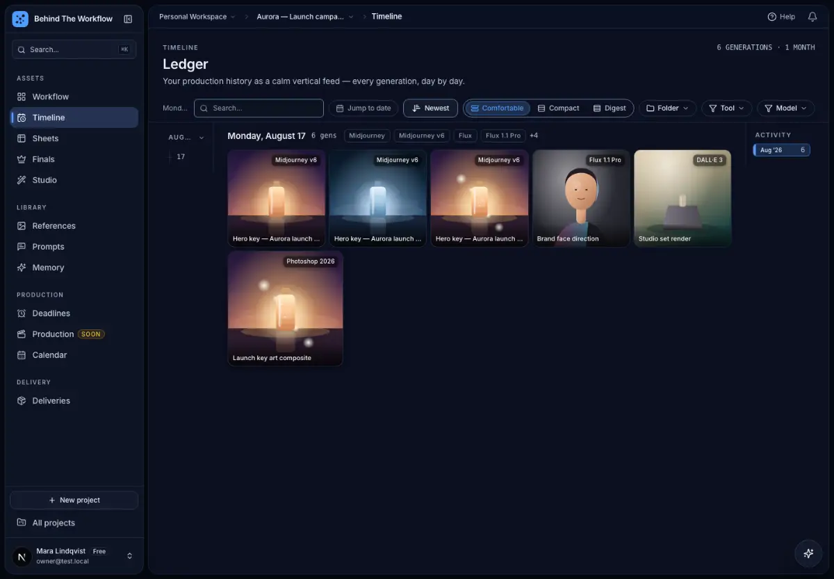 Behind The Workflow screenshot 3