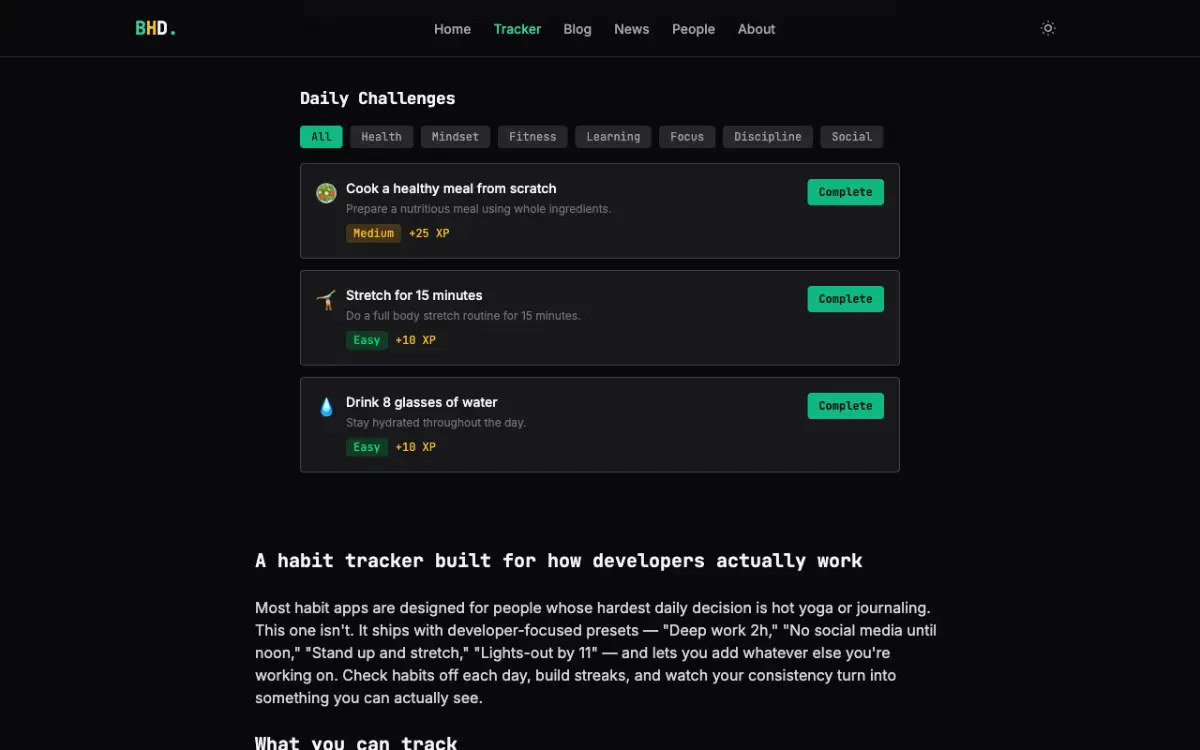 BetterHabitsDaily screenshot 3