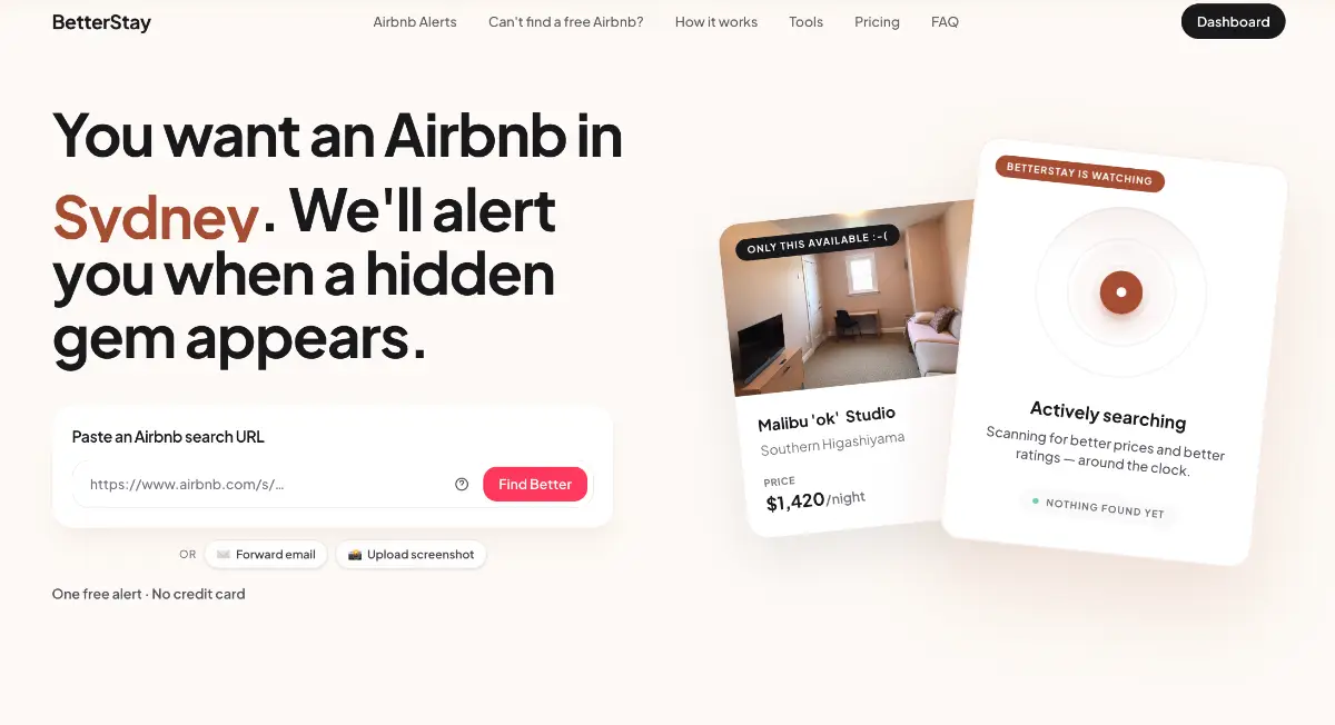 BetterStay screenshot 1
