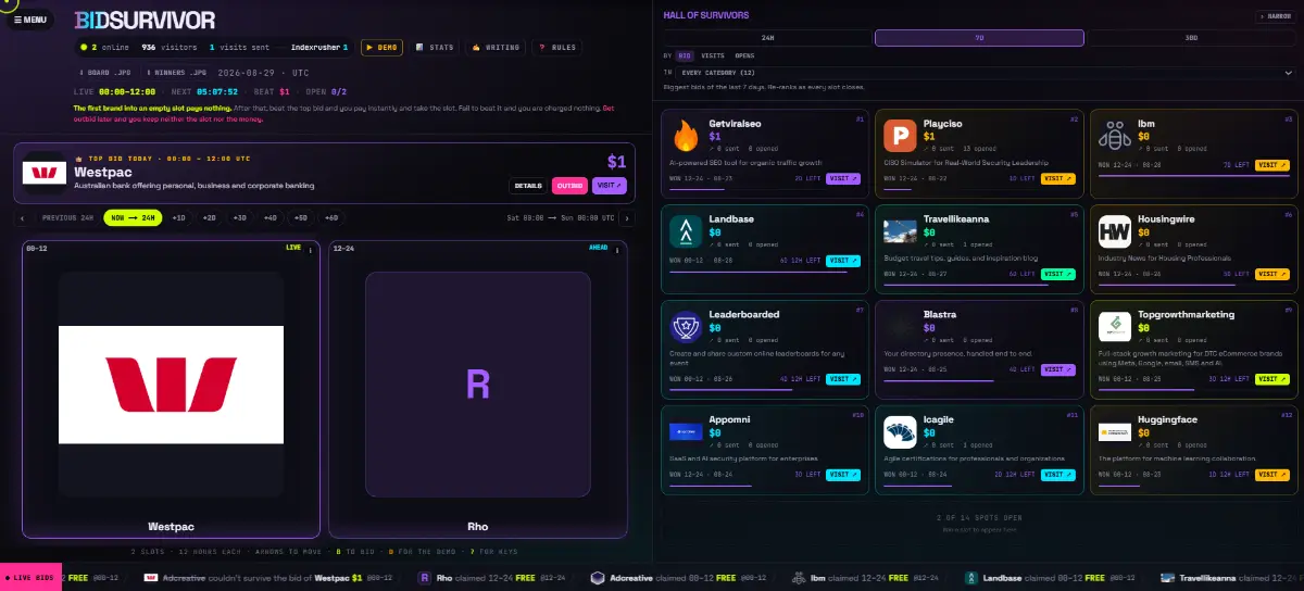 BidSurvivor screenshot 2