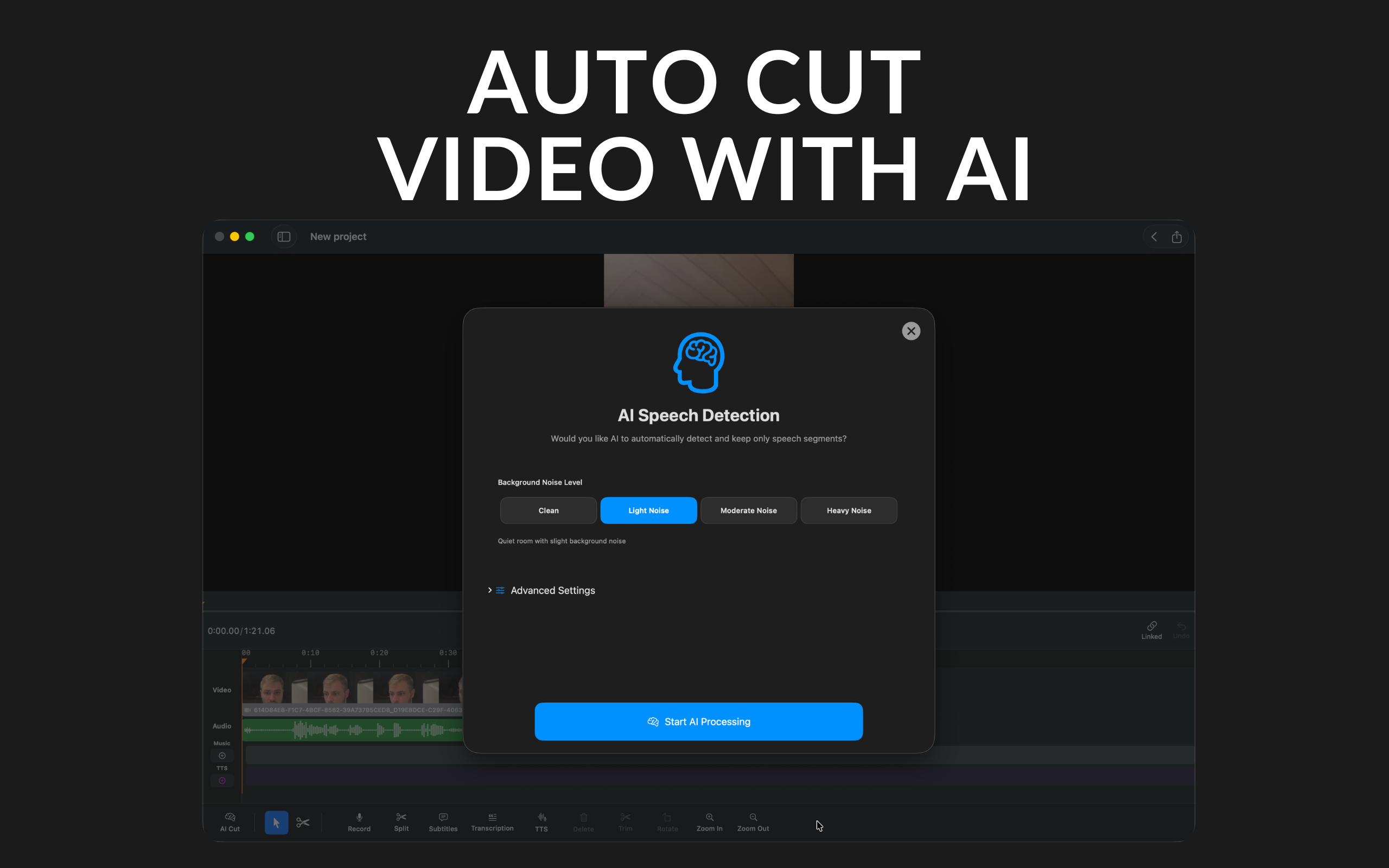 Blitzcut screenshot 1