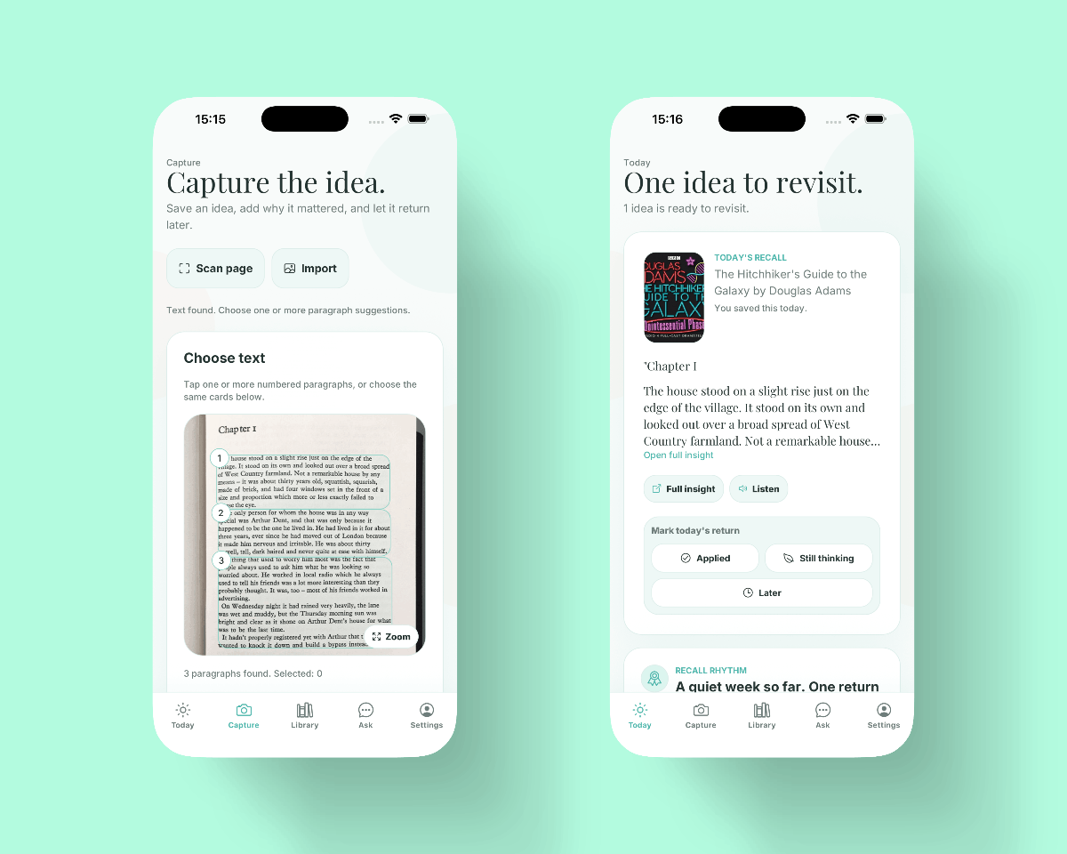 Book Recall screenshot 2