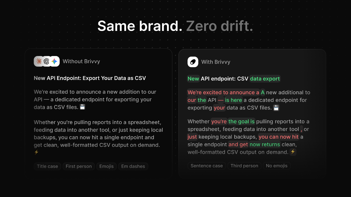 Brivvy screenshot 3