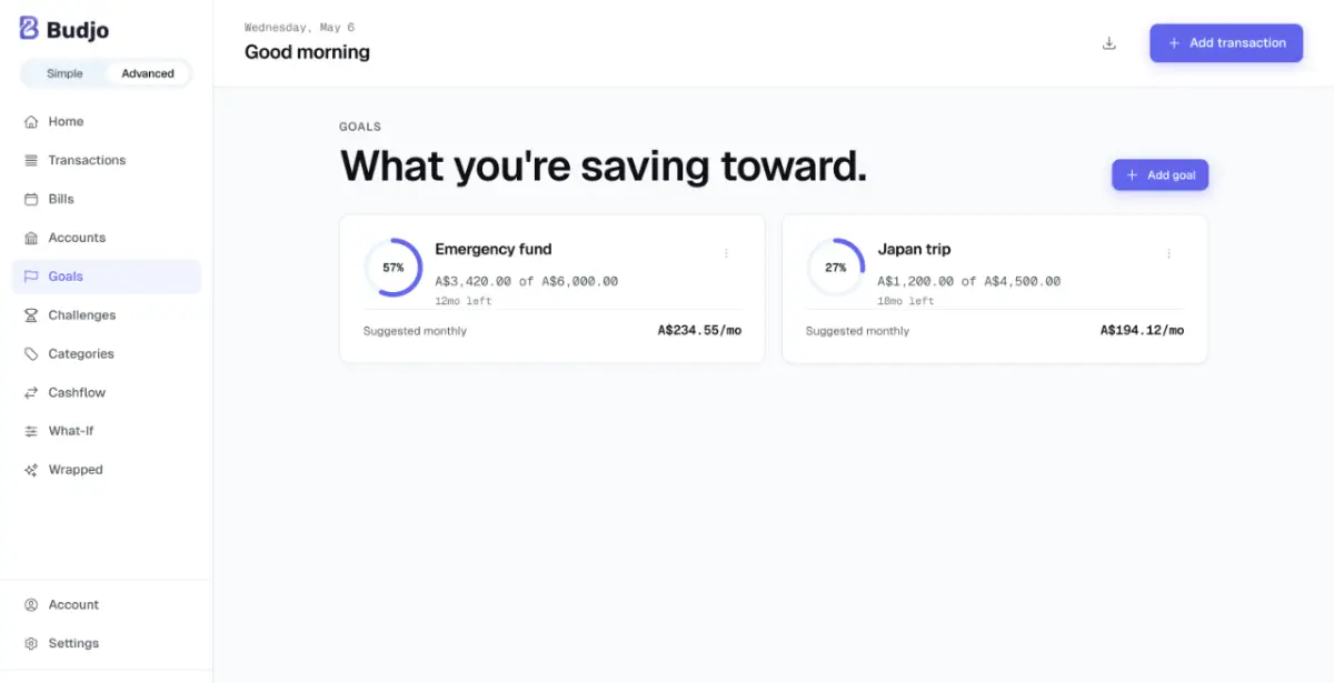 Budjo screenshot 3