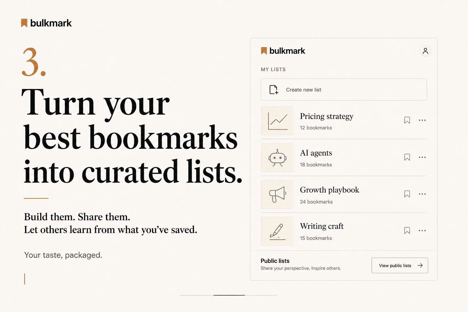Bulkmark - Twitter/X bookmarks screenshot 2