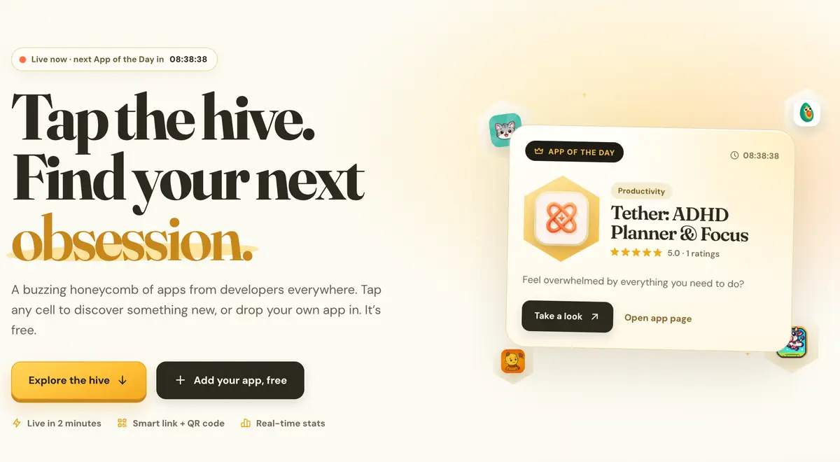 Bzzly - The App Hive screenshot 1