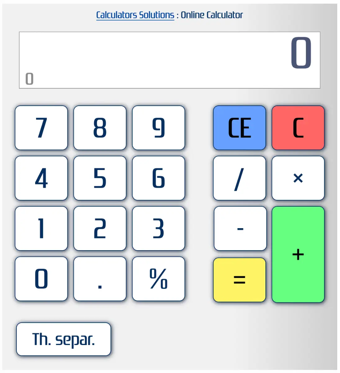 Calculators Solutions screenshot 2