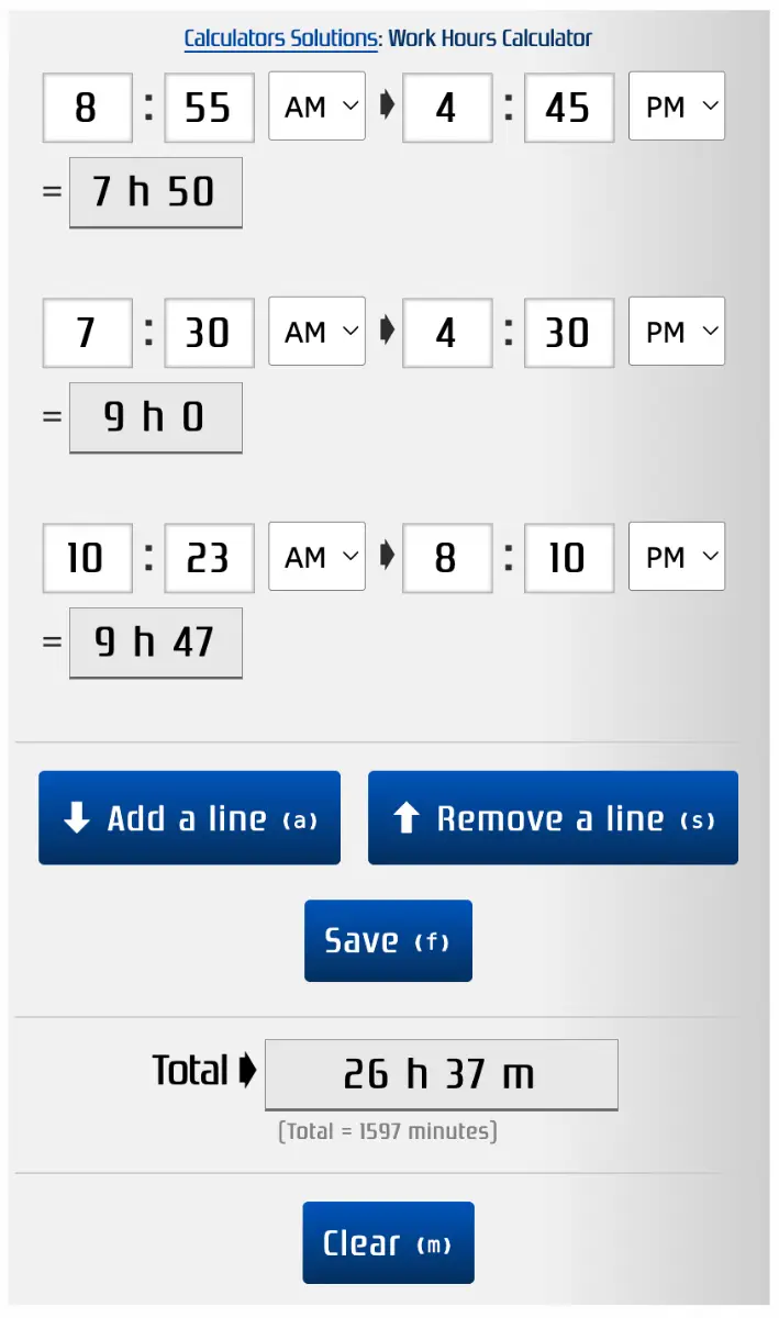 Calculators Solutions screenshot 3