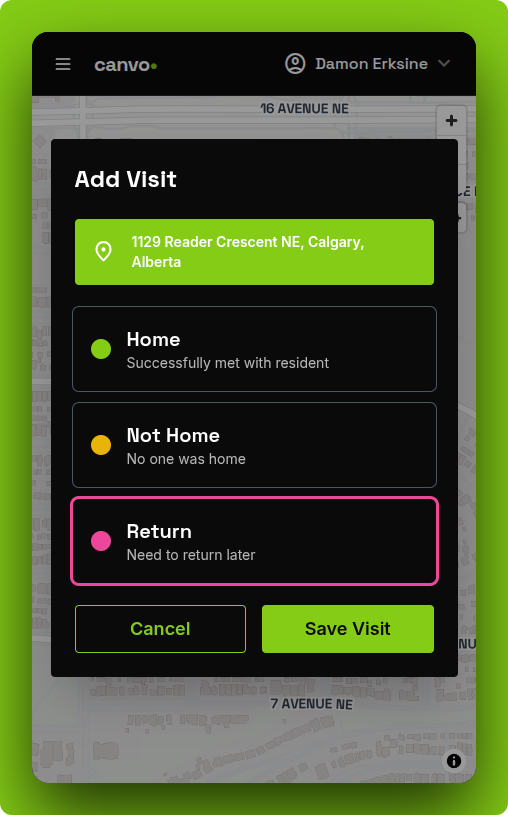 Canvo screenshot 2