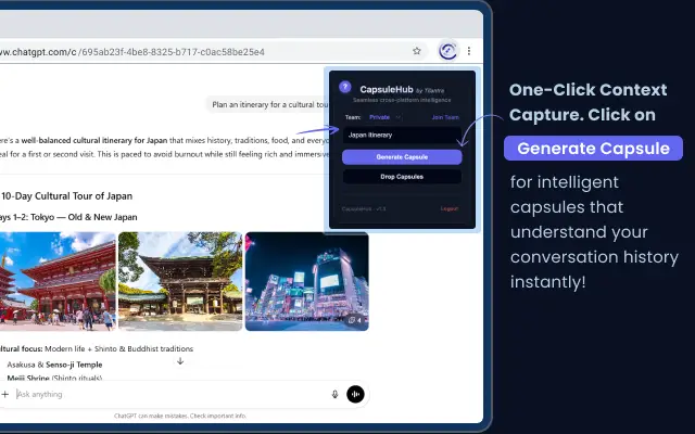 CapsuleHub screenshot 1