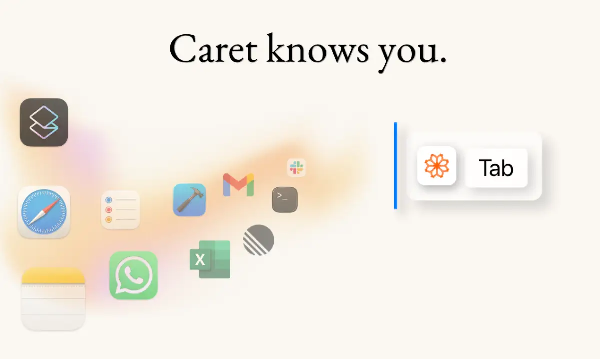 Caret screenshot 3