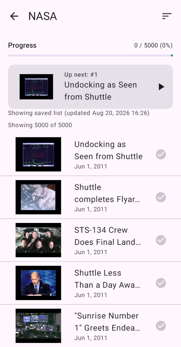 Channel Timeline Viewer screenshot 1