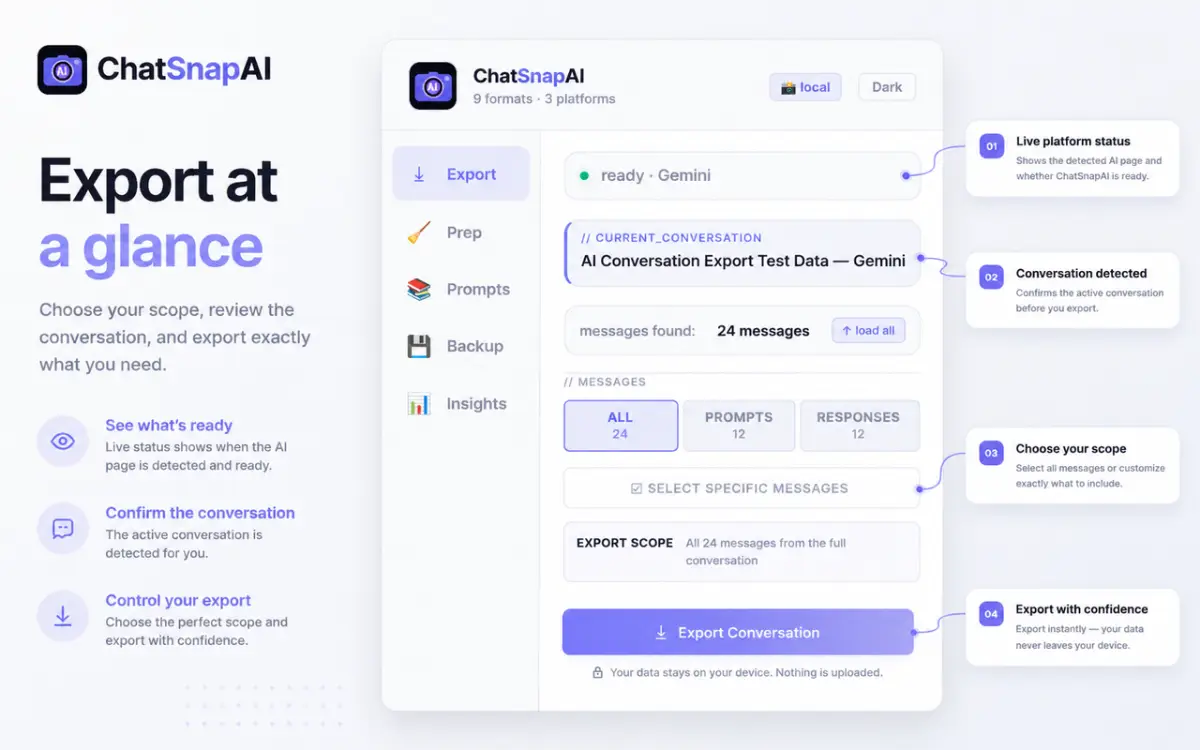 ChatSnapAI screenshot 1
