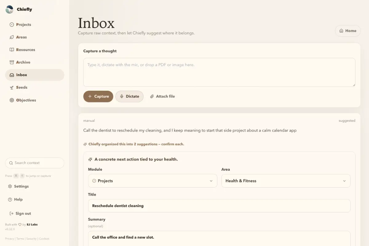 Chiefly screenshot 3