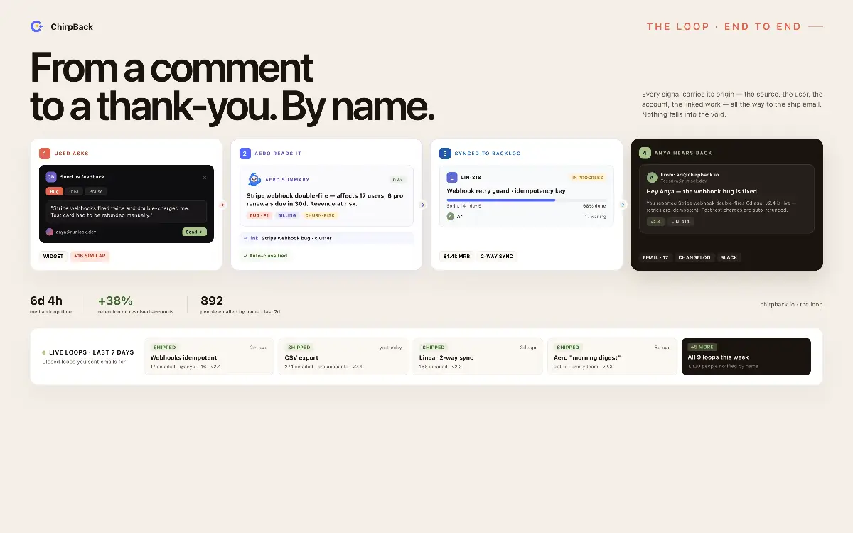 ChirpBack screenshot 3