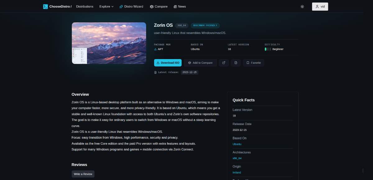 ChooseDistro screenshot 3