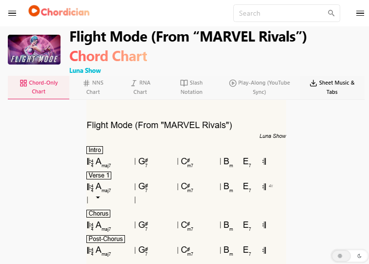 Chordician screenshot 1