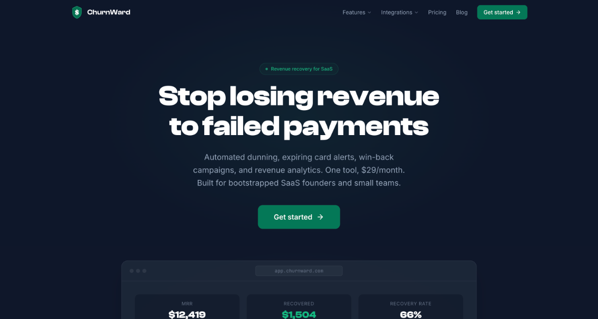 ChurnWard product image