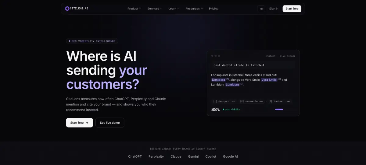 CiteLens AI screenshot 2