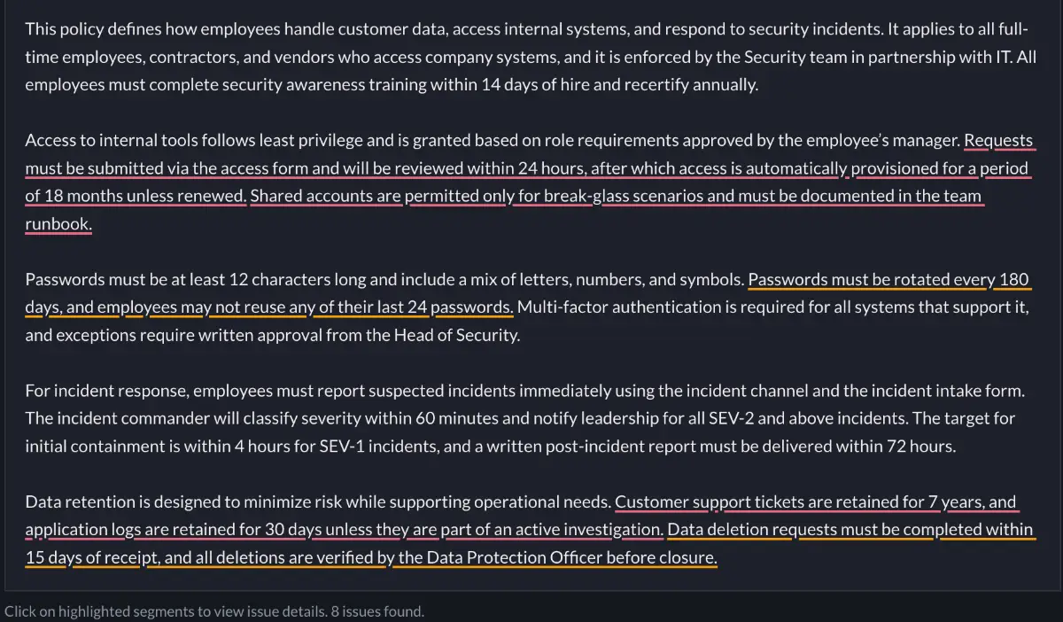 Clarity screenshot 1