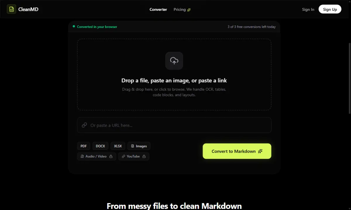 CleanMD screenshot 3