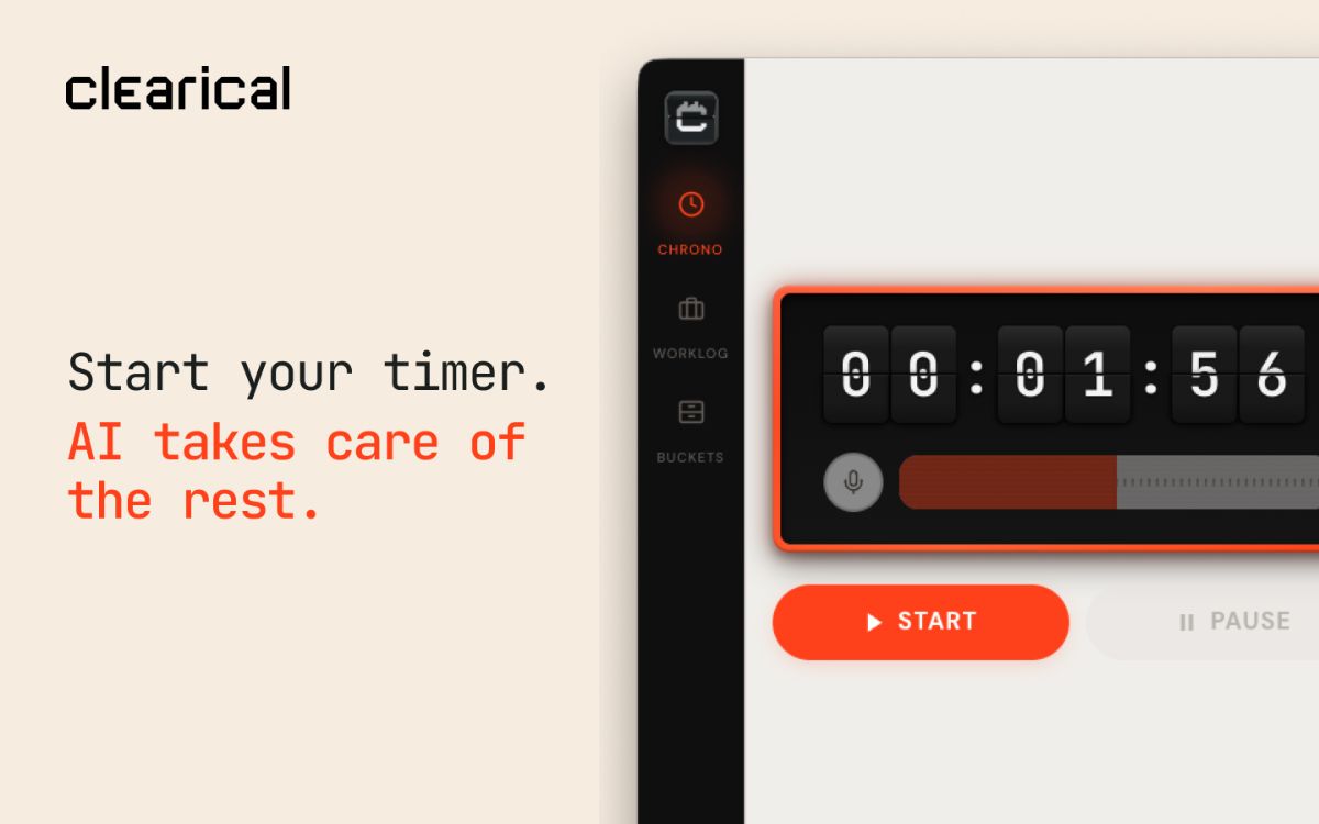 Clearical screenshot 1