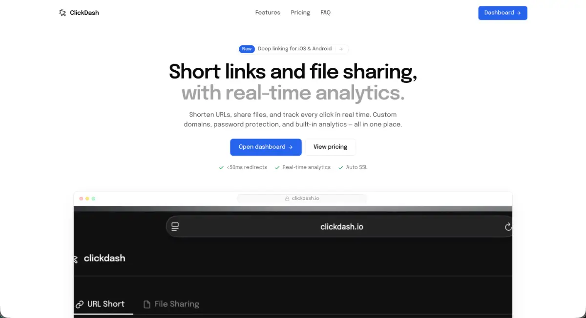 Click Dash screenshot 1