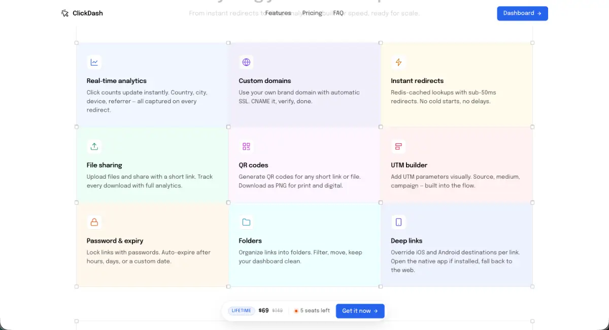 Click Dash screenshot 2