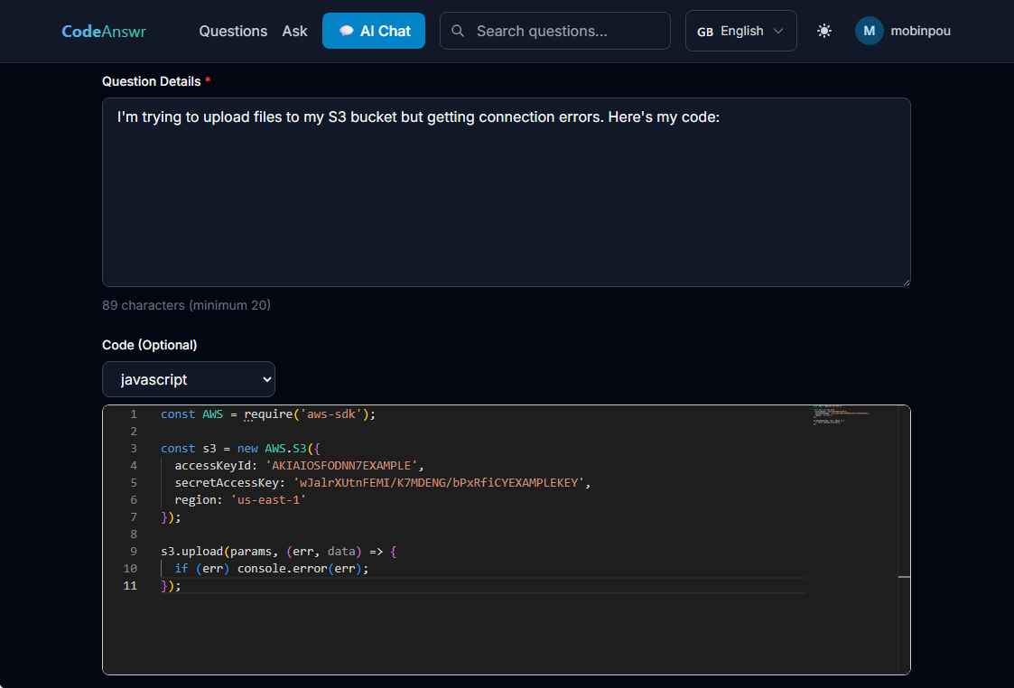 CodeAnswr image number 01