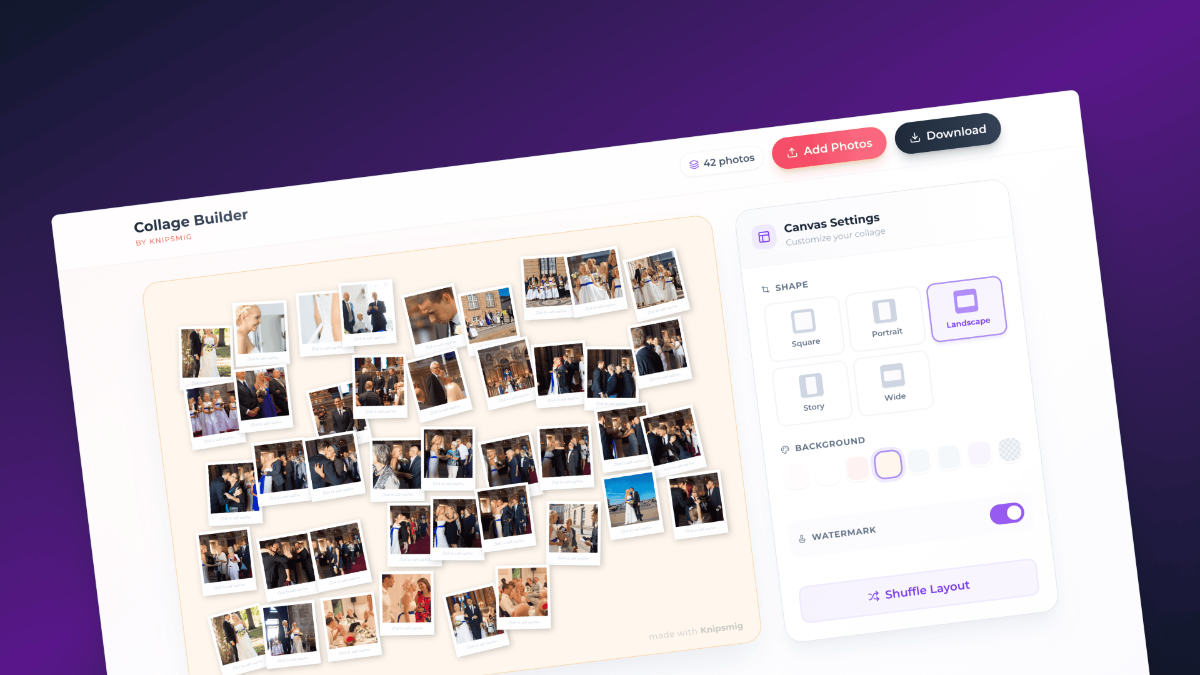Collage builder by Knipsmig product image