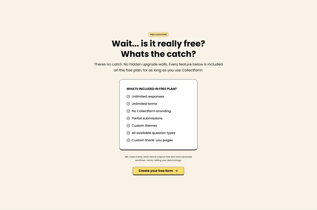 Collectform screenshot 3