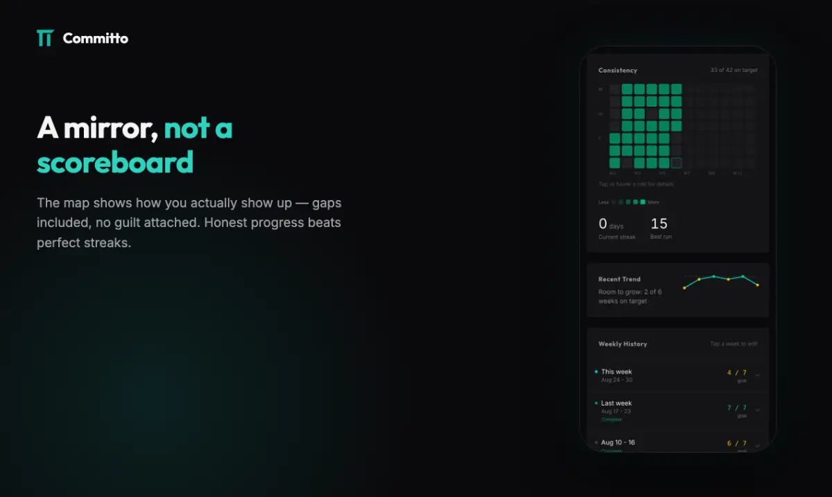 Committo screenshot 2