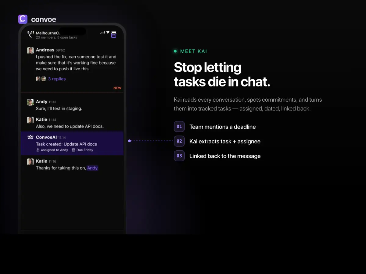 Convoe screenshot 2