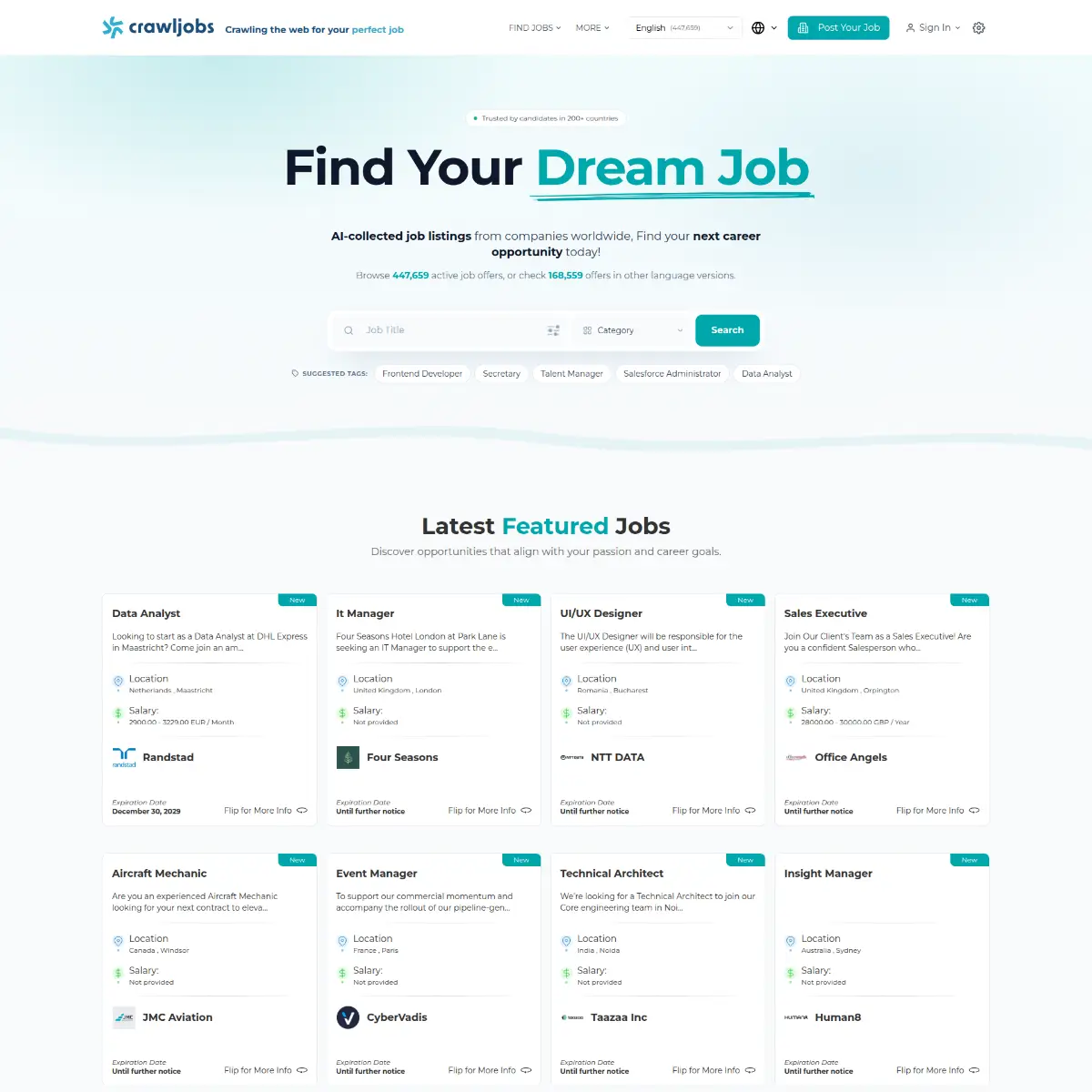 CrawlJobs screenshot 3