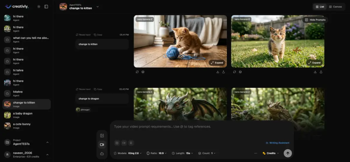 Creativly.ai screenshot 2