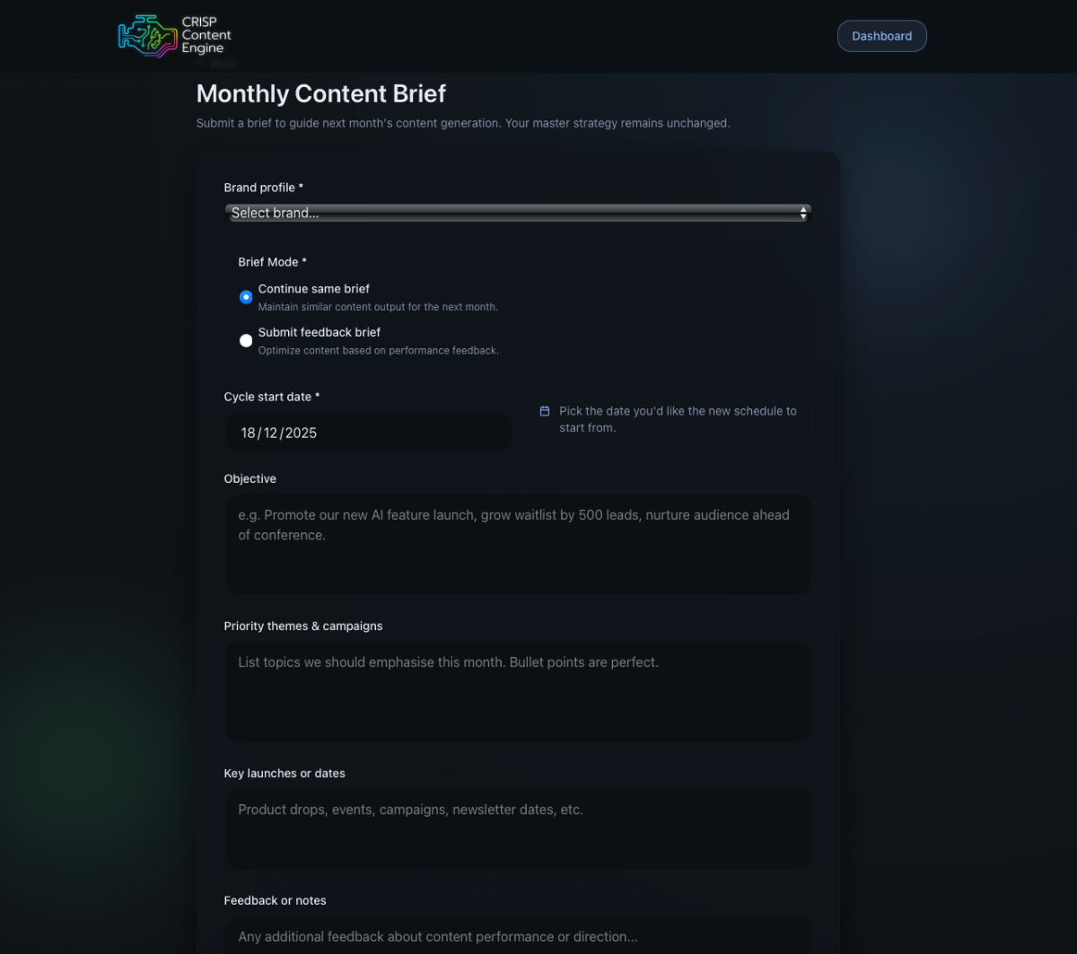 CRISP Content Engine image number 11
