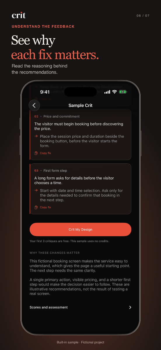 Crit screenshot 3