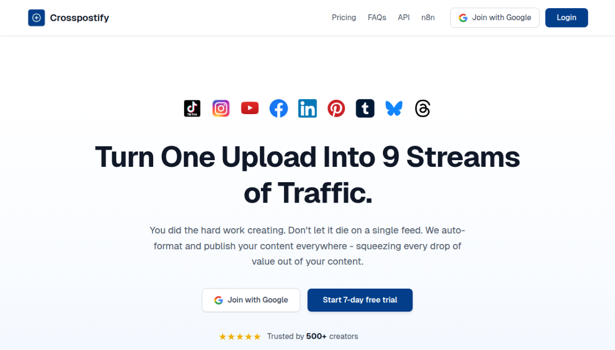 Crosspostify product image