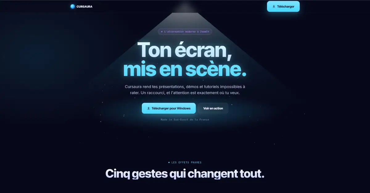 Cursaura screenshot 1